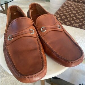 Tod's Brown Leather Loafers